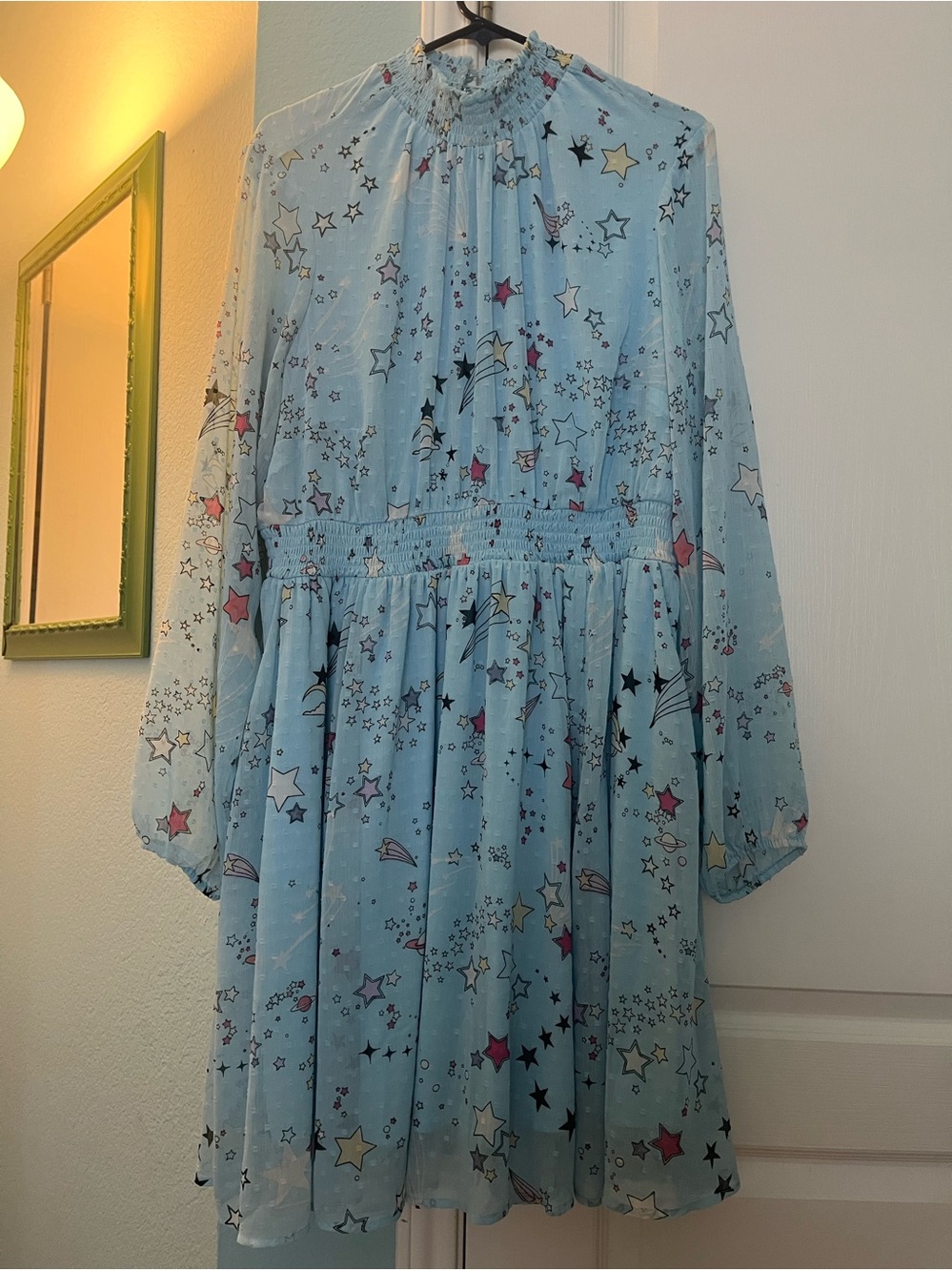 Torrid star/planet long sleeve dress
